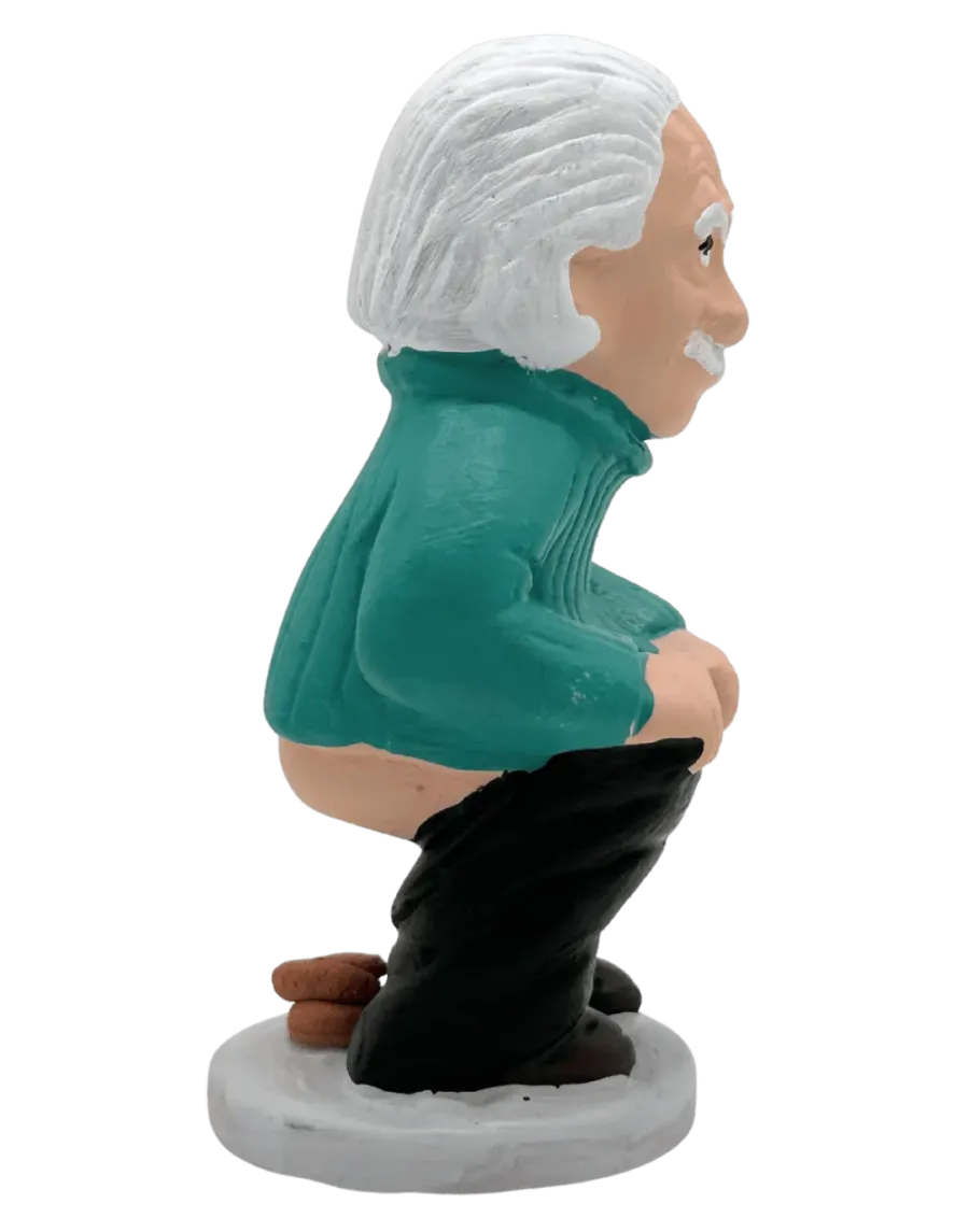 Figura de Caganer Albert Einstein de Alta Calidad - Compra Ahora